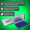 Штемпельная подушка TRODAT IDEAL 9072Мс, 110х70 мм, металлический корпус, синяя, 190089