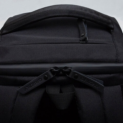 Рюкзак GRIZZLY, 2 отделения, трансформируемый объём, карман-антивор, "CAPACITY", 50х87х34 см, RQ-500-1/2