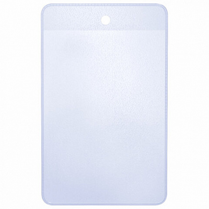 Карман информационный подвесной, ценникодержатель А7, КОМПЛЕКТ 50 шт., ПВХ, BRAUBERG, 291287