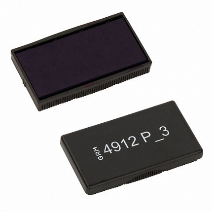 Подушка сменная 47х18 мм, синяя, для GRM 4912P3, Ideal 4912, TRODAT 4912, GRM Hummer 4912, 171000016
