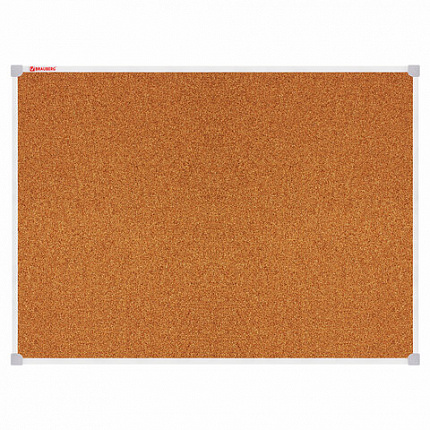 Доска пробковая 70х50 см, ПВХ-рамка, ГАРАНТИЯ 10 ЛЕТ, РОССИЯ, BRAUBERG, 238188