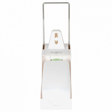 Дозатор локтевой для антисептика и мыла УНИВЕРСАЛЬНЫЙ, с еврофлаконом 1 л, LAIMA, ABS-пластик, 607326, X-2265S