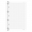 Сменный блок для тетради на кольцах БОЛЬШОЙ ФОРМАТ А4 120 л., BRAUBERG, ПОВЫШЕННОЙ ПЛОТНОСТИ, белый, 404516