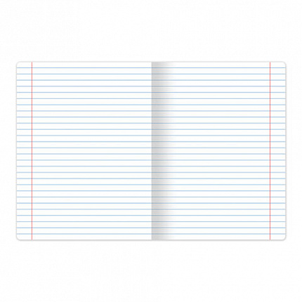 Тетрадь 12 л. BRAUBERG КЛАССИКА NEW линия, обложка картон, ЗЕЛЕНАЯ, 105691