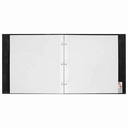 Фотоальбом BRAUBERG "Premium Brown" 20 магнитных листов 30х32 см, под кожу, коричневый, 391185