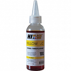 Чернила HI-BLACK для CANON (Тип C) универсальные, желтые 0,1 л, водные, HB-CAN-Y-100ML