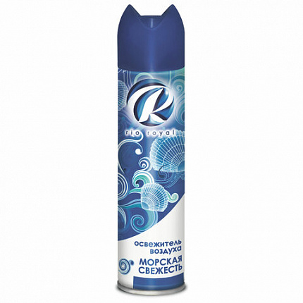 Освежитель воздуха аэрозольный 300 мл, RIO ROYAL (Рио Роял), "Морская свежесть"