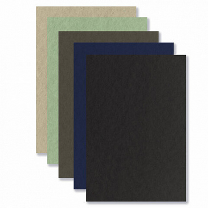 Бумага для пастели БОЛЬШАЯ А3 в папке, 20 листов 5 цветов, 180 гр/м2, BRAUBERG ART CLASSIC, 116346