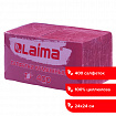 Салфетки бумажные 400 шт., 24х24 см, "Big Pack", бордовые, 100% целлюлоза, LAIMA, 114725