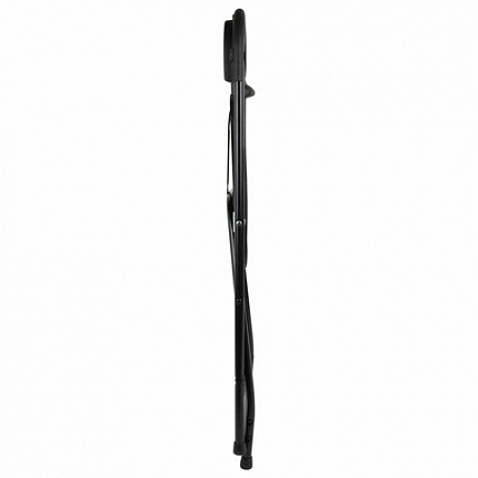 Стулья складные BRABIX "Golf CF-002", КОМПЛЕКТ 4 шт., черный каркас, пластик черный, 533030