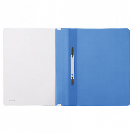 Скоросшиватель пластиковый BRAUBERG, А4, 130/180 мкм, ассорти, 221820