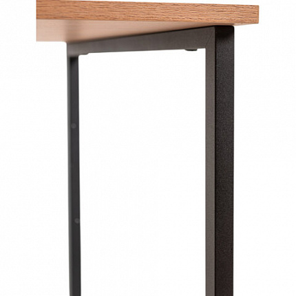 Стол BRABIX "SMART CD-020", 900х500х770 мм, ЛОФТ, металл/ЛДСП бунратти, каркас черный, 641950