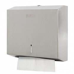 Диспенсер для полотенец LAIMA PROFESSIONAL BASIC (H2) Z-сложения, нержавеющая сталь, матовый, 605050