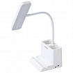 Настольная лампа / светильник беспроводная SONNEN PT-302, органайзер, USB, LED, 3 Вт, 3 режима, 238783