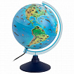 Глобус интерактивный + очки VR, зоогеографический, GLOBEN, 25см, с подсветкой, INT12500306
