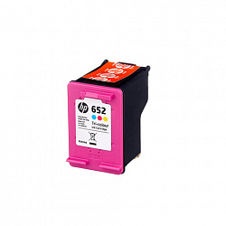 Картридж струйный HP (F6V24AE) DeskJet 2135/3635/3835/4535/4675/1115, №652, цветной, оригинальный ресурс 200 стр.