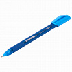 Ручка шариковая масляная ЮНЛАНДИЯ "Трехгранная серия", СИНЯЯ, корпус ассорти, 0,7 мм, линия письма 0,35 мм, 143238