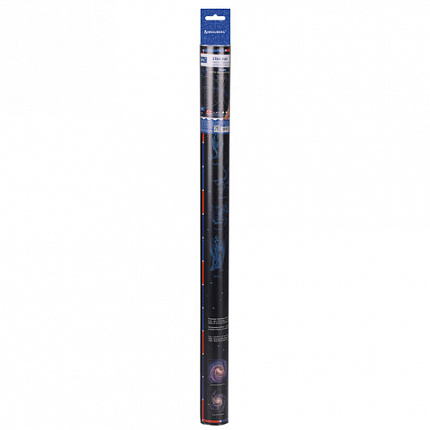 Карта "Звездное небо и планеты" 101х69 см, с ламинацией, интерактивная, европодвес, BRAUBERG, 112370