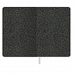 Блокнот А5 (143x210 мм), BRAUBERG VISTA "Bloom", под кожу, твердый, срез фольга, 80 л., 112071