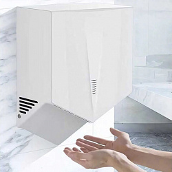 Сушилка для рук KSITEX М-2020W JET, 1300 Вт, пластик, белая