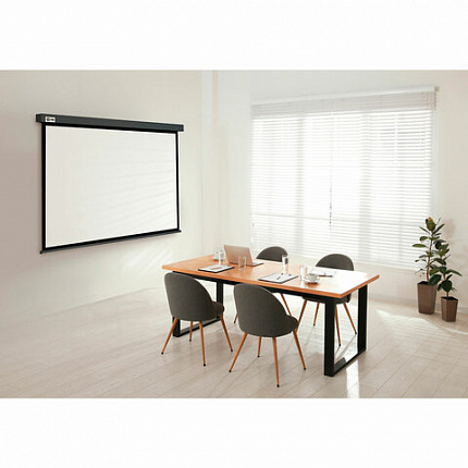 Экран Cactus Wallscreen CS-PSW-180X180-SG, 180x180 см, 1:1, настенно-потолочный, серый