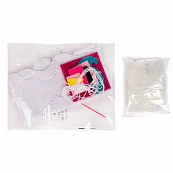 Набор для шитья игрушки из фетра "Единорог", ЮНЛАНДИЯ, 664487