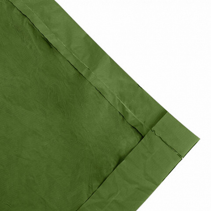 Дождевик плащ на кнопках, EVA, многоразовый прочный, чехол в комплекте, универсальный размер, зеленый, SHAMAANI (ШАМААНИ), 610933