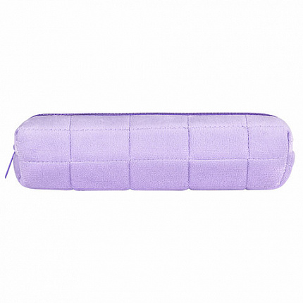 Пенал BRAUBERG, мех, 21х6х6 см, фиолетовый, 272280