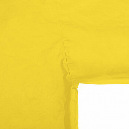 Дождевик плащ на кнопках, EVA, многоразовый прочный, чехол в комплекте, универсальный размер, желтый, SHAMAANI (ШАМААНИ), 610934