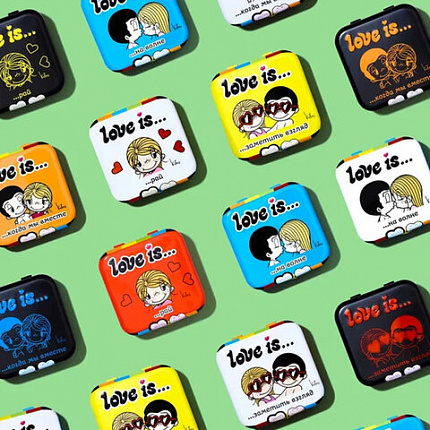 Драже освежающие в форме сердца LOVE IS, вкус маракуйя, 20 г, 709244