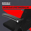 Кресло офисное BRABIX PREMIUM "Ultimate EX-801" пластик, плотная двойная сетка Х2, черное, 532922