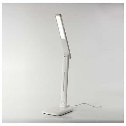 Настольная лампа-светильник SONNEN BR-889, на подставке, светодиодная, 8 Вт, белый, 236662