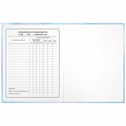 Дневник 1-4 класс 48 л., твердый, ЮНЛАНДИЯ, блестки, с подсказом, "Фея", 106608