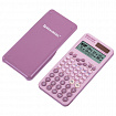 Калькулятор инженерный BRAUBERG SC-991ES-PLUS-PK (164х80 мм), 552 функции, 10+2 разряда, РОЗОВЫЙ, 272654