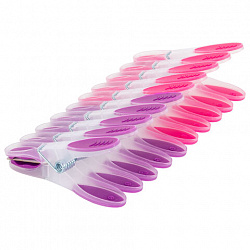 Прищепки бельевые 8,2 см, КОМПЛЕКТ 10 штук, прорезиненный пластик, ассорти, PRIMILA (ПРИМИЛА) PREMIUM, 700523