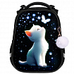 Ранец BRAUBERG PREMIUM, 2 отделения, с брелком, "White kitten", СВЕТЯЩИЙСЯ, 38х29х16 см, 274392