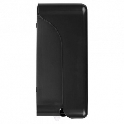 Дозатор для жидкого мыла-пены LAIMA PROFESSIONAL PREMIUM BLACK, НАЛИВНОЙ, 1 л, черный, ABS-пластик, 609520