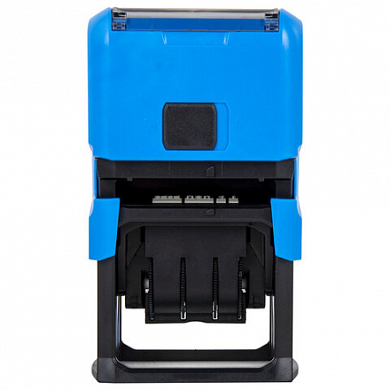 Датер самонаборный, 2 строки + дата, оттиск 41х24 мм, сине-красный, TRODAT 4750 P4, КАССА, 141427