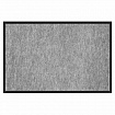 Коврик придверный 40х60 см, СЕРЫЙ, влаго-грязезащитный, 300 г/м2, мелкий рубчик, PRIMILA (ПРИМИЛА) STANDARD, 701018
