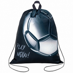 Мешок для обуви BRAUBERG KIDS, с петлей, 42х34 см, "Игровой мяч", 272415