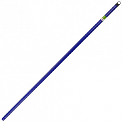 Черенок рукоятка 120 см, еврорезьба, дерево + пленка (ЭВКАЛИПТ), d=2,2 см, ассорти, ЛЮБАША, 700889