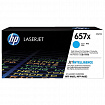 Картридж лазерный HP (CF471X) Color LJ M681dh/M681f/M682z, №657X, голубой, оригинальный, 23000 страниц