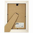 Рамка 15х21 см небьющаяся, багет 30 мм, пластик, BRAUBERG "Lambert", слоновая кость/капучино, 391250