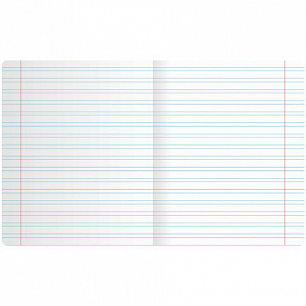 Тетрадь УЧУСЬ ПИСАТЬ №5 12л. узкая линия, со справочным материалом, обложка картон, ЮНЛАНДИЯ, 404850