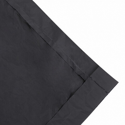 Дождевик плащ на кнопках, EVA, многоразовый прочный, чехол в комплекте, универсальный размер, черный, SHAMAANI (ШАМААНИ), 610932