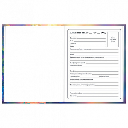 Дневник 1-4 класс 48 л., твердый, BRAUBERG, глянцевая ламинация, с подсказом, "Милашки", 107157