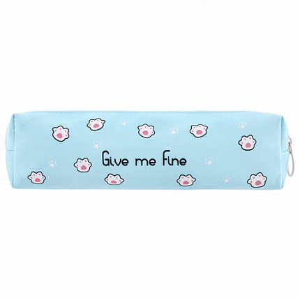 Пенал мягкий ПИФАГОР, 1 отделение, ПВХ, ассорти "Pawesome", 20х6х4 см, 273822