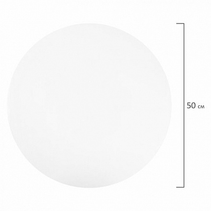 Холсты на подрамнике 4 шт., круглые 20, 30, 40, 50 см, грунтованные, 380 г/м2, 100% хлопок, BRAUBERG ART, 192331