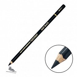 Карандаш черный матовый KOH-I-NOOR "GIOCONDA SILKY BLACK" 8815, 1 шт., B, 8815001001KS