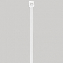 Стяжки (хомуты) нейлоновые сверхпрочные НАБОР 150 шт. (2,5х100/150 мм; 3,6х200 мм), белые, SONNEN, 607927